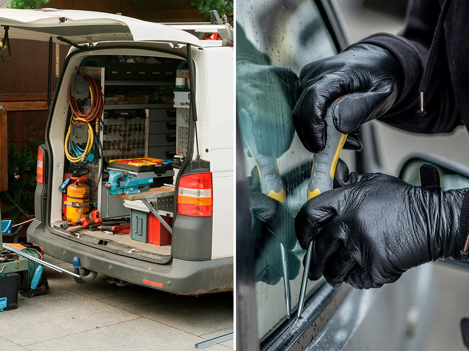 How can you avoid being a victim of van tool theft