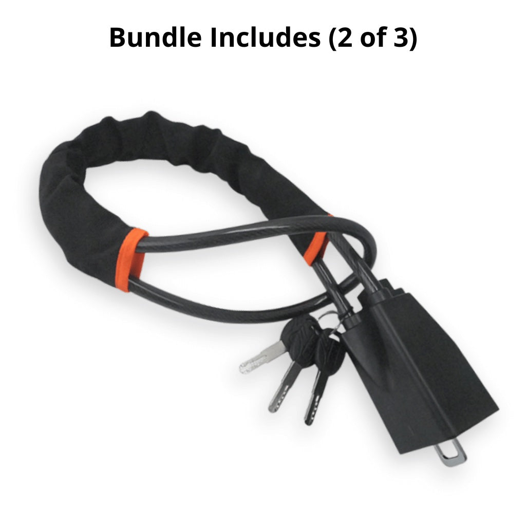 Advanced Motion Alarm + Wheel Lock Bundle