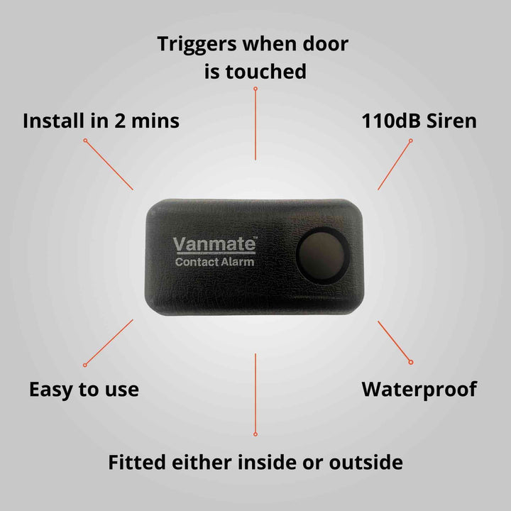 contact alarm for vans from vanmate