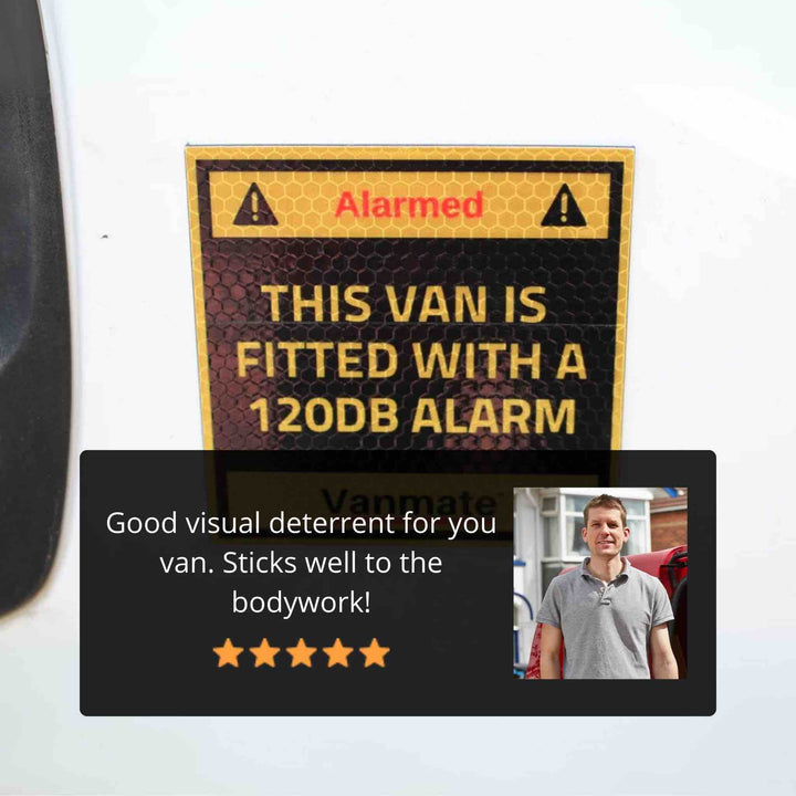 Van security sticker review