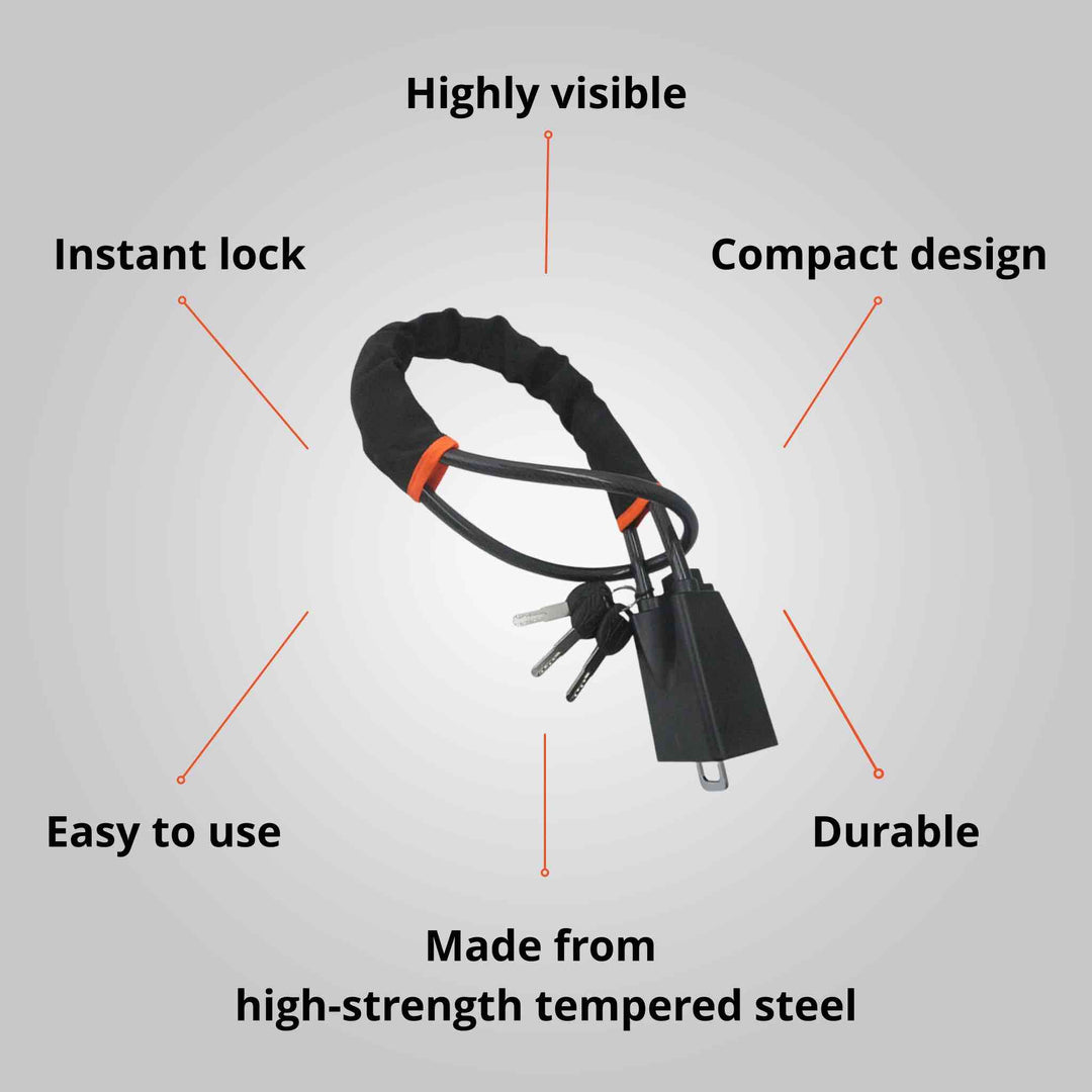 wheel lock for steering wheel vanmate