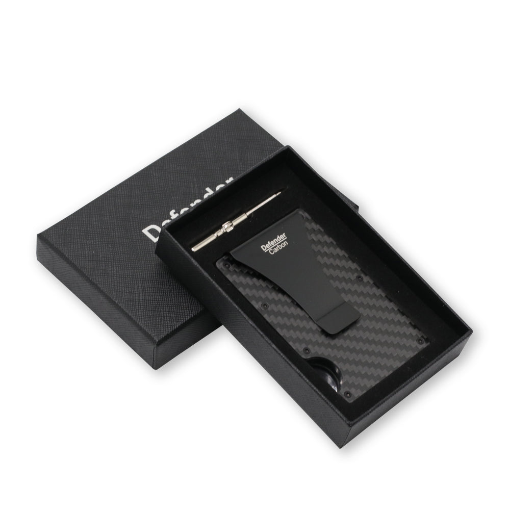 Black protect card holder from Vanmate